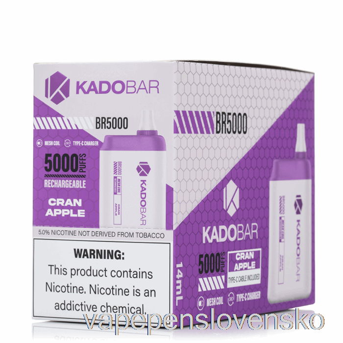 [5-balenie] Jednorazové Pero Kado Bar Br5000